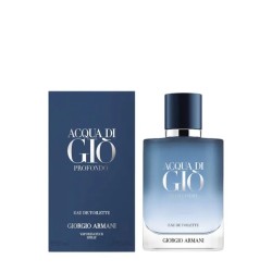 "Armani Acqua di Giò Profondo EDT: Deep, aquatic, mineral, fresh."