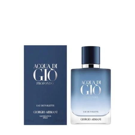 "Armani Acqua di Giò Profondo EDT: Deep, aquatic, mineral, fresh."