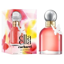 "Cacharel Ella Ella: A fresh, floral, coconut, vanilla, chypre.Discover Cacharel Ella Ella Eau de Parfum", a vibrant and recharg