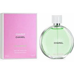 "Chanel Chance Eau Fraîche: A vibrant, citrus, woody, fresh."