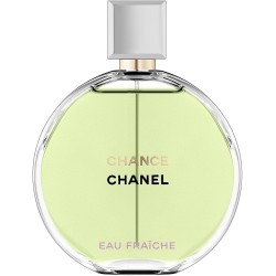 "Chanel Chance Eau Fraîche: A vibrant, citrus, woody, fresh."
