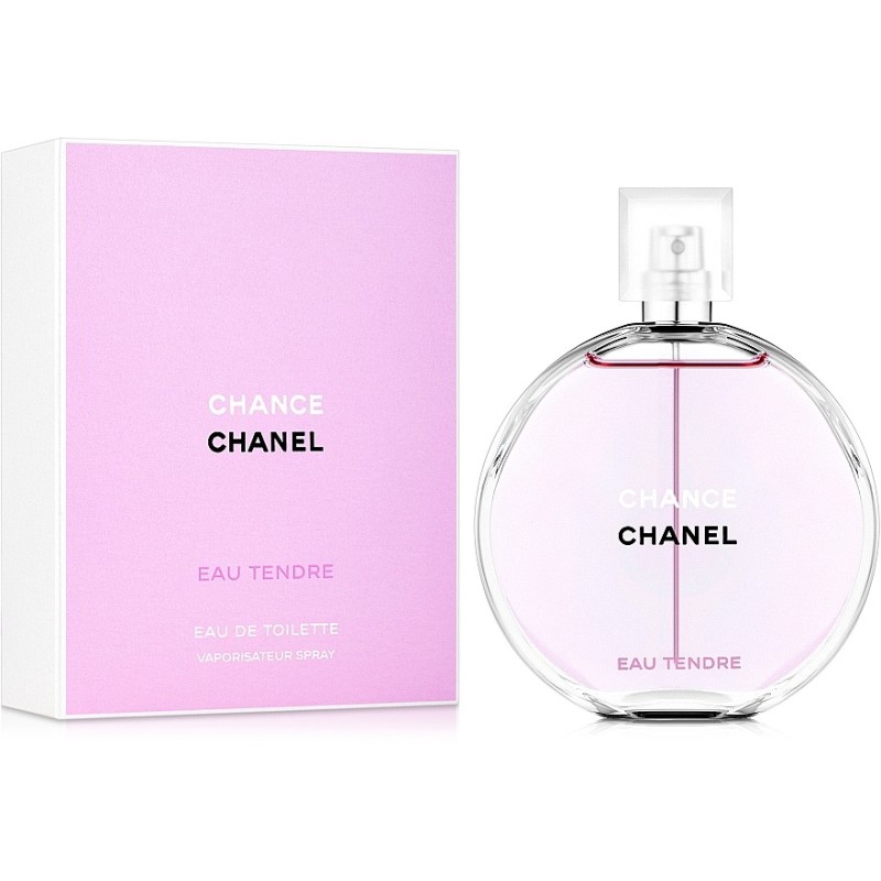 "Chanel Chance Eau Tendre: A soft, fruity, floral, delicate." "Chanel Chance Eau Tendre: A soft, fruity, floral, delicate."