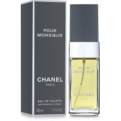 "Chanel Pour Monsieur EDT: A fresh, citrus, aromatic, classic."