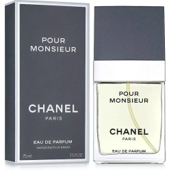 "Chanel Pour Monsieur EDP: A warm, woody, amber, sophisticated."
