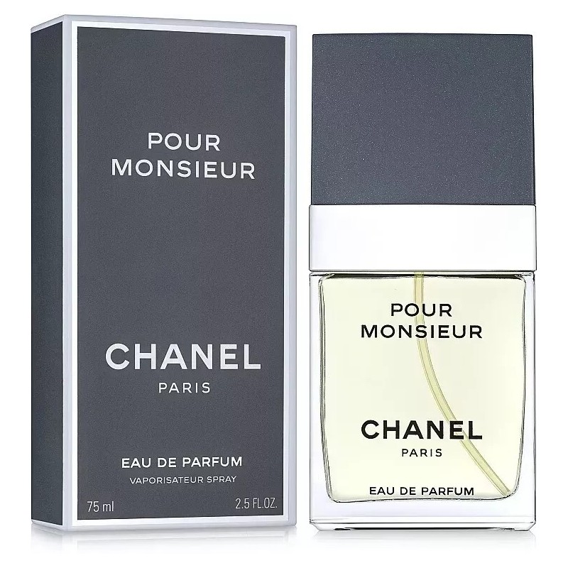 "Chanel Pour Monsieur EDP: A warm, woody, amber, sophisticated." "Chanel Pour Monsieur EDP: A warm, woody, amber, sophisticated."