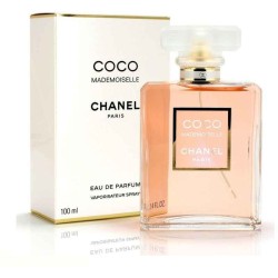 "Chanel Coco Mademoiselle EDP: A vibrant, patchouli, orange, rose."
