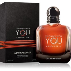 "Armani Stronger With You Absolutely: A rich, rum, chestnut, warm."