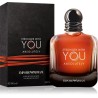 "Armani Stronger With You Absolutely: A rich, rum, chestnut, warm."