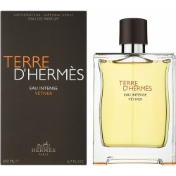 "Hermès Terre d'Hermès Vetiver: A strong, earthy, woody vetiver."