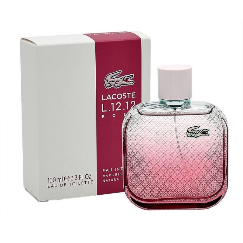 "Lacoste L.12.12 Rose Eau Intense for Women | Original Lacoste Perfume"