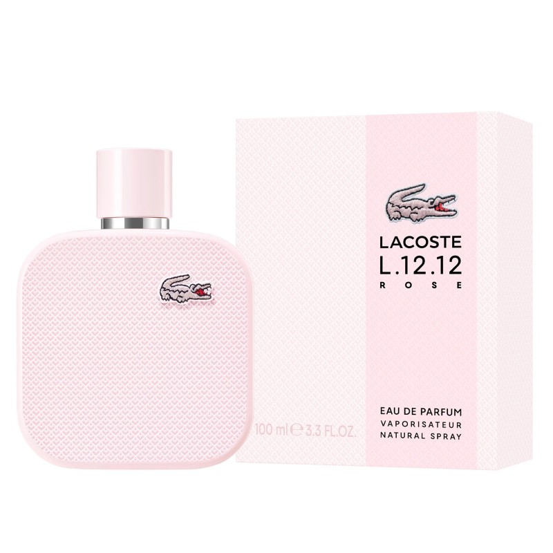 "Lacoste L.12.12 Rose Eau de Parfum for Women | Original Lacoste Perfume"