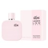 "Lacoste L12.12 Rose: A fresh, fruity, floral, feminine scent."