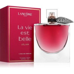"Lancôme La Vie est Belle L'Elixir: Rich, intense, gourmand."