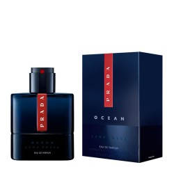 "Prada Luna Rossa Ocean: A fresh, aromatic, marine, woody."
