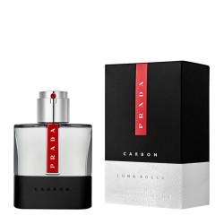 "Prada Luna Rossa Carbon: A mineral, metallic, fresh, aromatic."