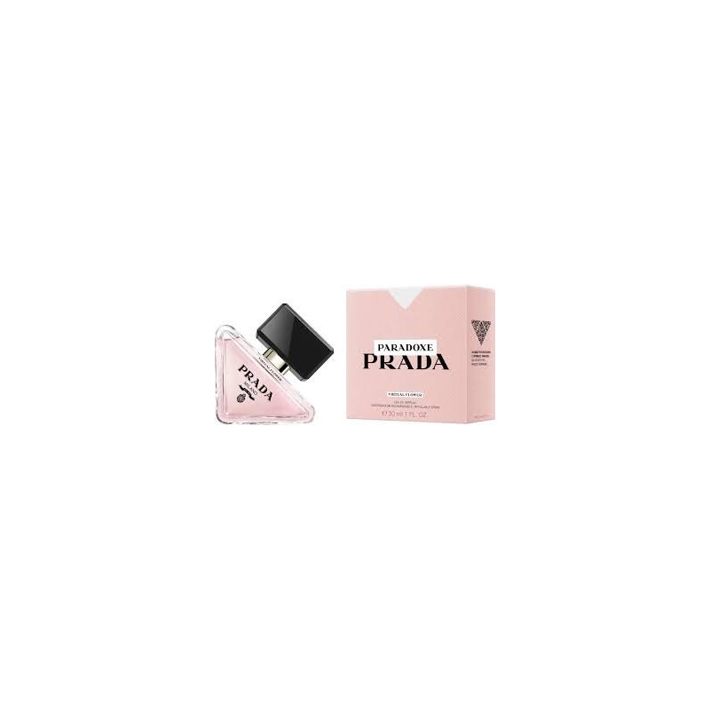 "Prada Paradoxe: A luminous, floral, amber, vibrant, modern." "Prada Paradoxe: A luminous, floral, amber, vibrant, modern."