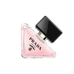 "Prada Paradoxe: A luminous, floral, amber, vibrant, modern."