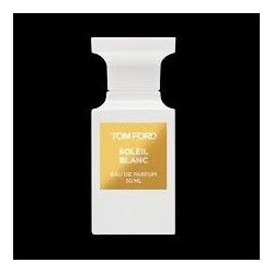 "Tom Ford Eau de Soleil Blanc: A crisp, citrus, floral, coco."