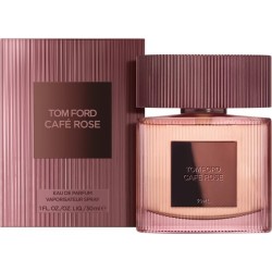 "Tom Ford Café Rose: A dark, spicy, coffee, rose, mysterious."