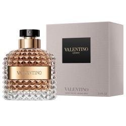 "Valentino Uomo: A warm, leather, hazelnut, chocolate, sweet."