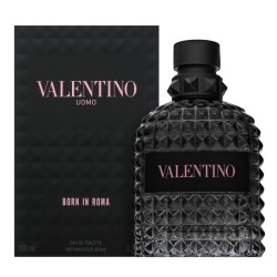 "Valentino Uomo Born In Roma: A fresh, woody, spicy, violet."
