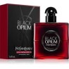 "YSL Black Opium Over Red: Un fruité gourmand, cerise, café."