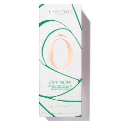 Experience tranquility with Lancôme ÔFF NOW Eau de Toilette. A modern scent combining fresh verbena and creamy sandalwood. Shop