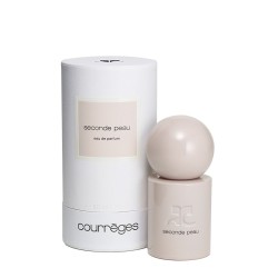 "Courreges Seconde Peau: A soft, musky, clean, intimate skin scent."