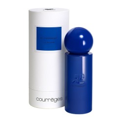 "Courreges Le Messager: A modern, woody, spicy, urban, bold."