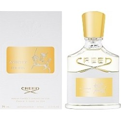 "Creed Aventus for Her: A fresh, fruity, floral, musky, sophisticated."