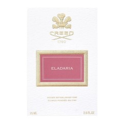 "Creed Eladaria: A new, dewy, modern rose, fresh, musky, floral."