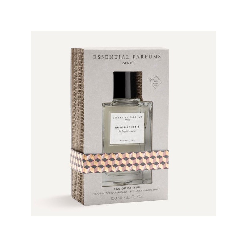"Essential Parfums Rose Magnetic: A fresh, vibrant, modern rose." "Essential Parfums Rose Magnetic: A fresh, vibrant, modern rose."