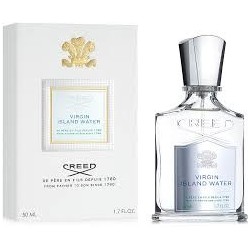 "Creed Virgin Island Water: A fresh, tropical, lime, coconut."