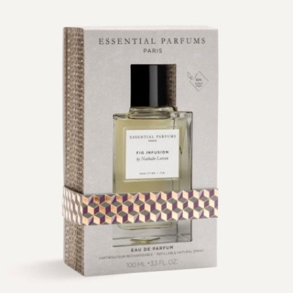 "Essential Parfums Fig Infusion: A creamy, green, warm fig."
