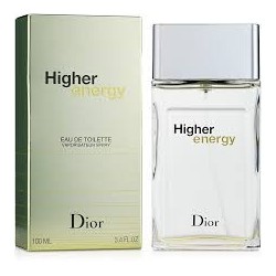 "Dior Higher Energy: A fresh, energetic, spicy woody for men."