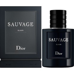 "Dior Sauvage Elixir: An intense, spicy, woody, amber, rich."