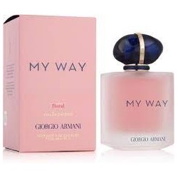 "Armani My Way Floral: A fresh, bright, floral, citrus, clean."