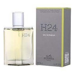 "Hermès H24 Parfum: An intense, sophisticated aromatic metallic."