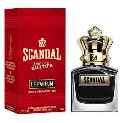 "JPG Scandal Pour Homme Le Parfum: Intense, rich, woody, amber."