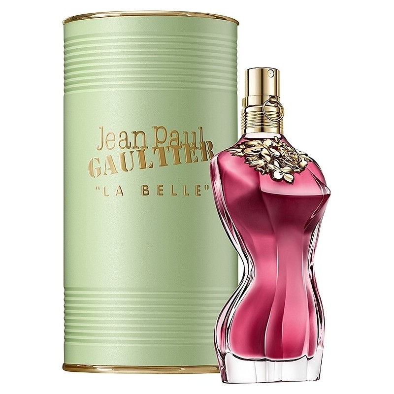 "JPG La Belle: A seductive, vanilla, pear, oriental gourmand."