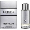 "Embark on an exhilarating journey to new heights with Montblanc Explorer Platinum Eau de Parfum, a captivating and intensely ma