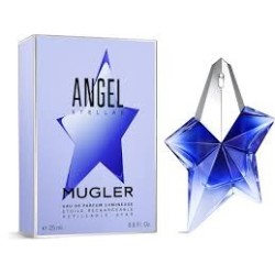 "Mugler Angel Stellar: A cosmic, gourmand, patchouli, vanilla."