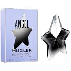 "Mugler Angel Fantasm: A dreamy, gourmand, woody, intense, vanilla."
