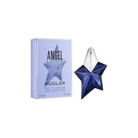 "Mugler Angel Elixir: A powerful, woody, oriental, intense."