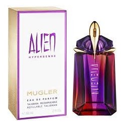 "Mugler Alien Hypersense: A vibrant, woody, solar jasmine."