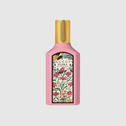 "Gucci Flora Gorgeous Gardenia: A joyful, sweet, white floral."