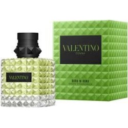 "Valentino Donna Green: A fresh, floral, woody, tea-like."