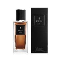 "YSL Baby Cat Bourbon: A smoky, vanilla, leather, animalic."