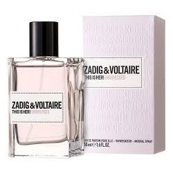 "Z&V This is Her Undressed: A soft, solar, musky, skin scent."