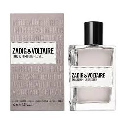 "Z&V This is Him Undressed: A fresh, woody, aquatic, musky."